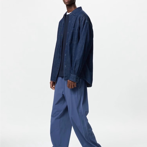 Uniqlo Other - Uniqlo Blue Stretch Active Track Pants